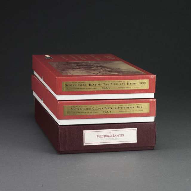 Three Britains Limited Edition Collectors Models Boxed Sets