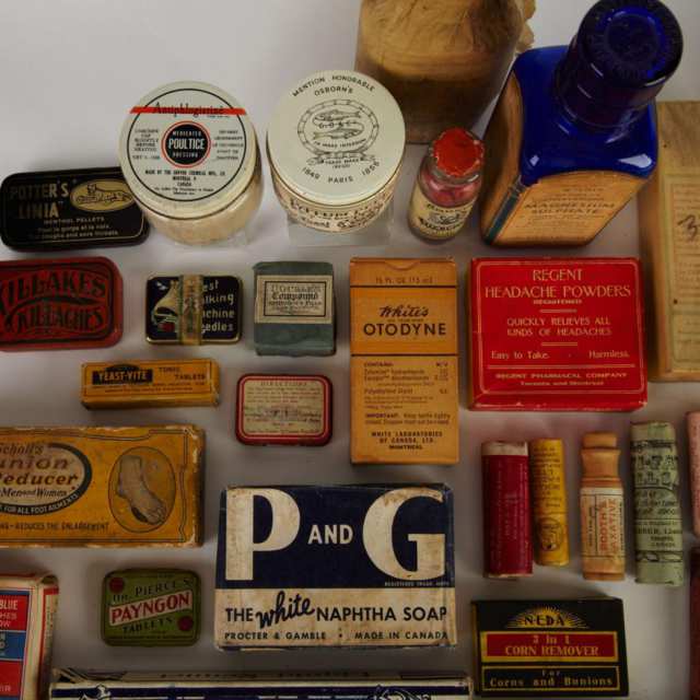 Lot of New Old Stock Pharmaceutical Medicines and Remedies, early 20th century