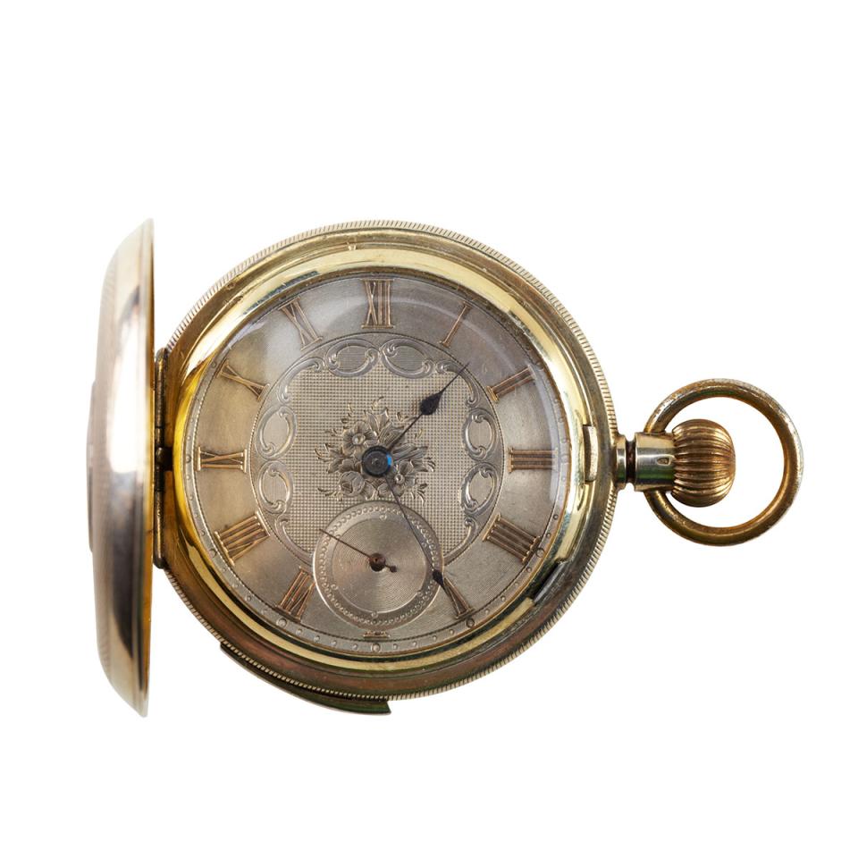 Swiss Stemwind Pocket Watch With Minute Repeat