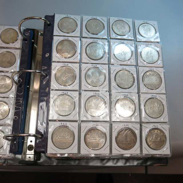 Binder Of Canadian and American Coins